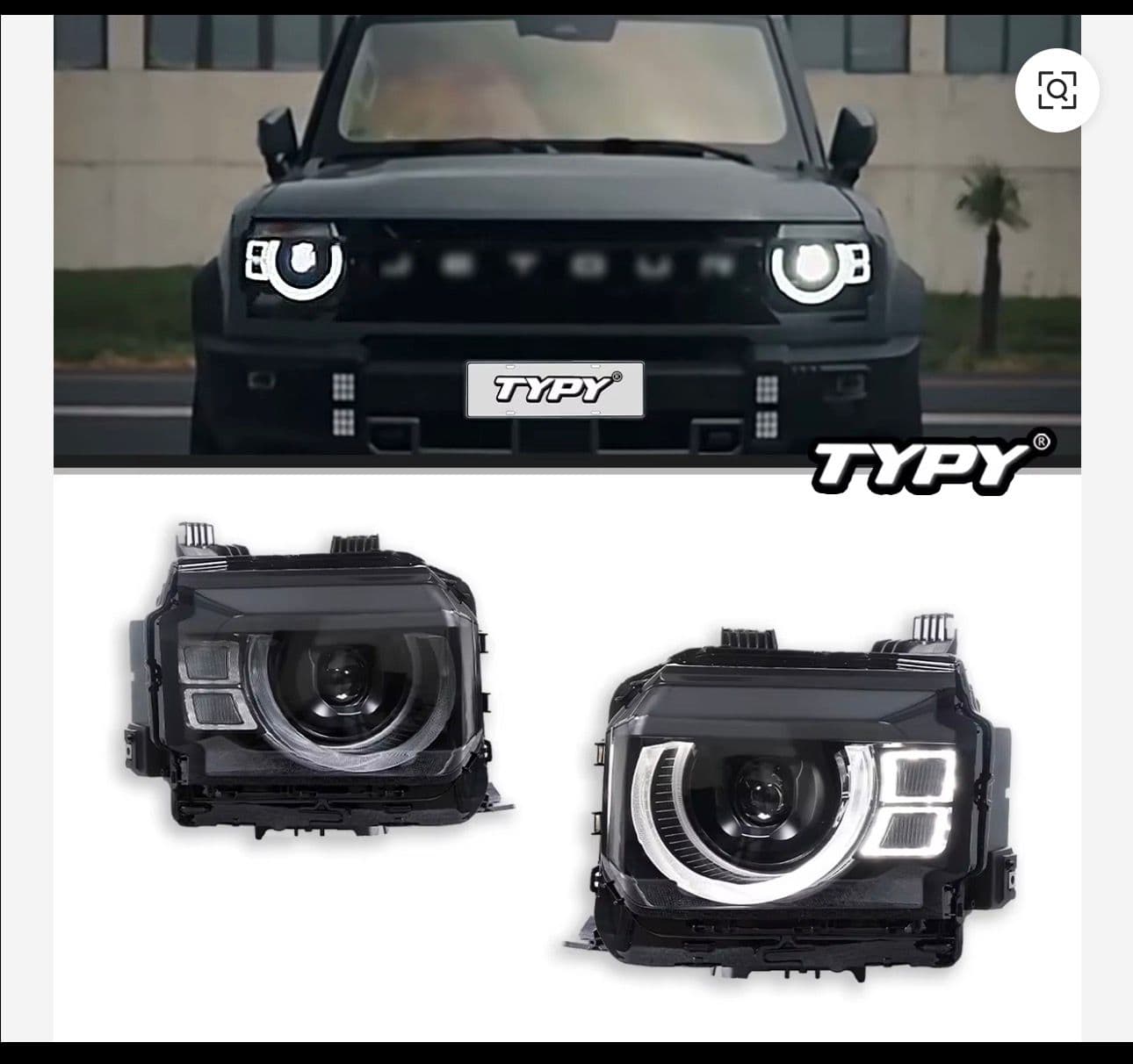 Defender Style LED Headlights