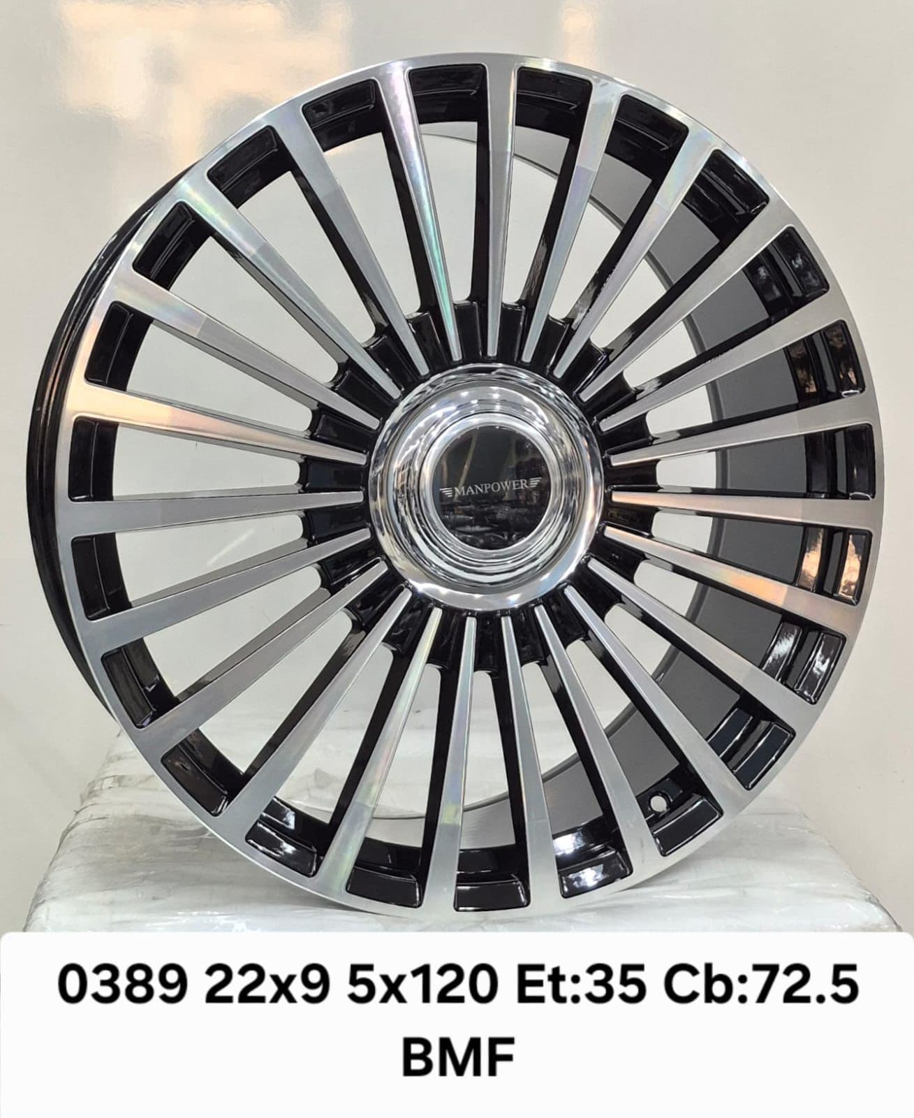جنط 22 بوصة - 0389 بأسلوب مايباخ (4 قطع)